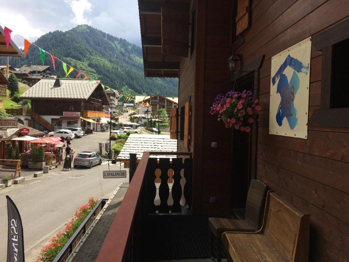 Central Hostel Chatel Châtel Exterior foto